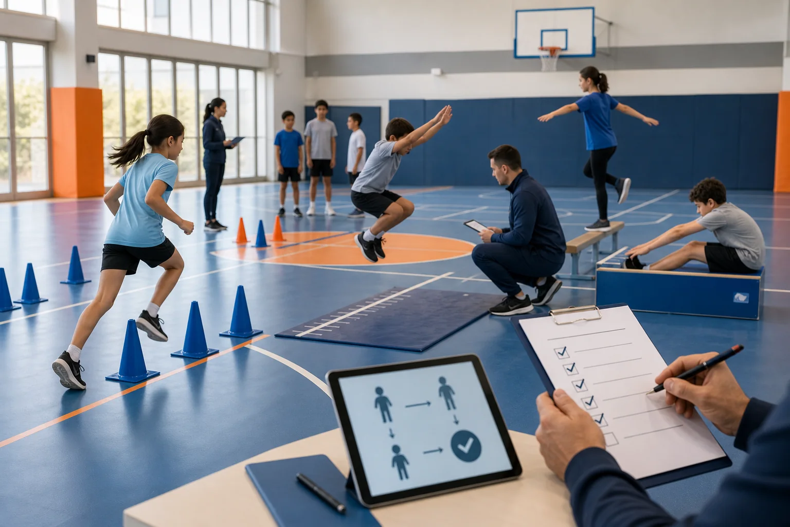 Çocuklar İçin Tenis: Raket Sporlarına Başlangıç Rehberi Çocuklar için teniste yaşa uygun raket, top ve kort kullanımı